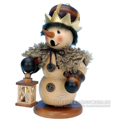 Kaspar Schneemann Räuchermännchen natur