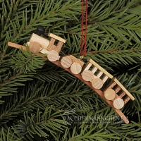 Natur Eisenbahn Christbaumschmuck