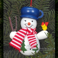 Nachttopf Schneemann Christbaumschmuck