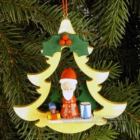 Weihnachtsmann in Tannenbaum Christbaumschmuck