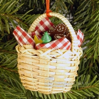 Weihnachtsk&ouml;rbchen Christbaumschmuck