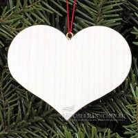 Natur Christbaumschmuck Herz