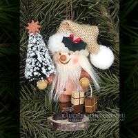 Weihnachtsmann Baumschmuck Strolch mit Tannenbaum