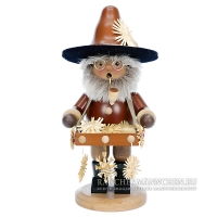 Strohsternverk&auml;ufer R&auml;ucherm&auml;nnchen mit Sternchen