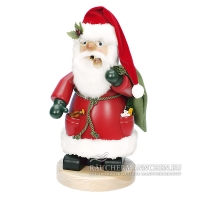 Gro&szlig;es Weihnachtsmann R&auml;ucherm&auml;nnchen mit wei&szlig;em Fell